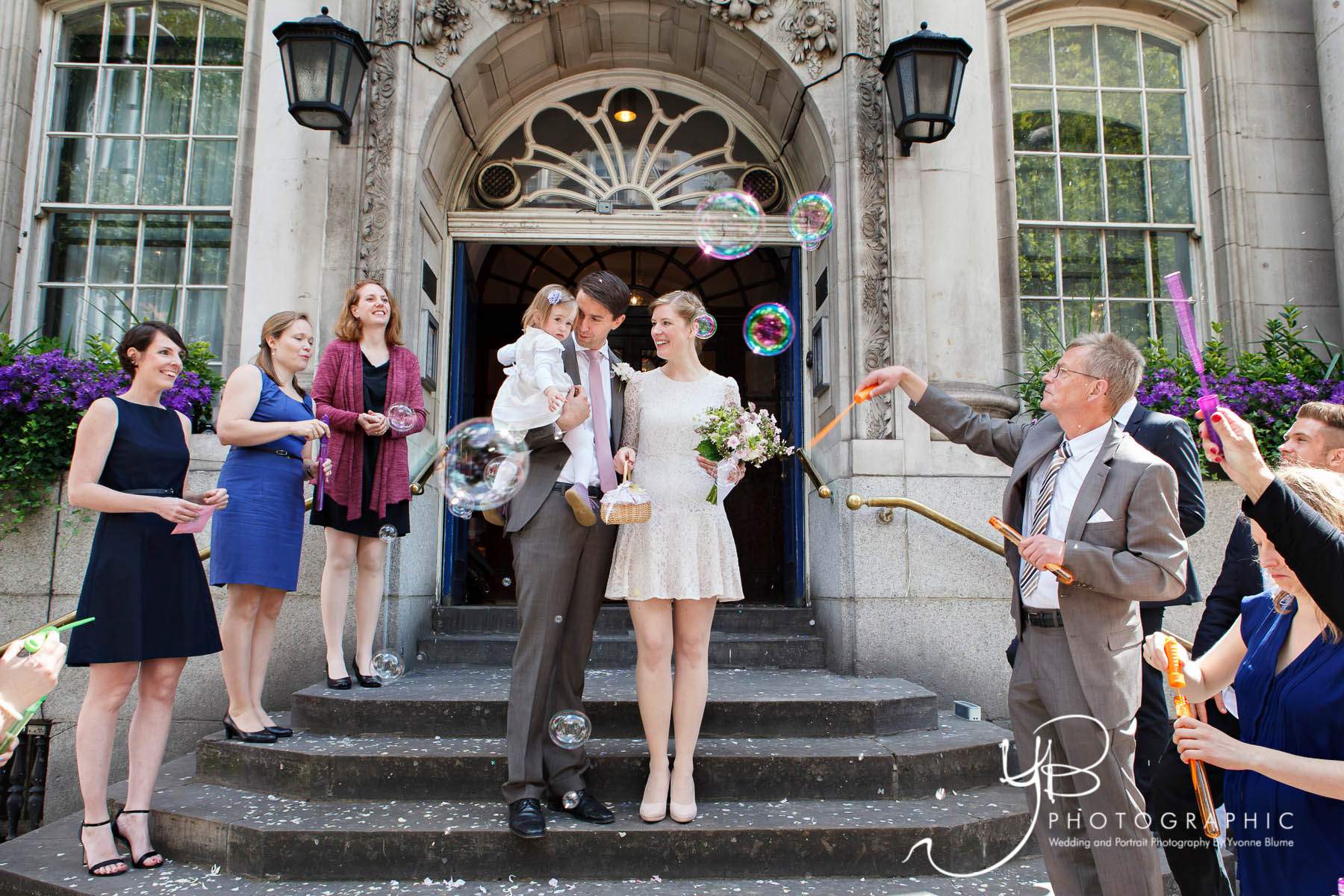 Wedding Photography at Chelsea Register Office photographed by YBPHOTOGRAPHIC