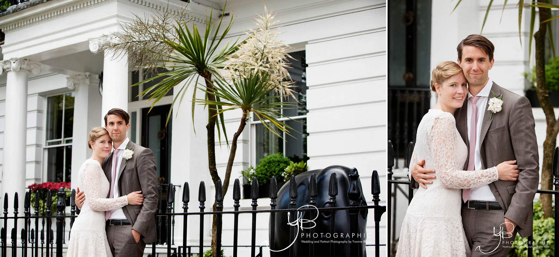 Wedding Portraits in Kensington by YBPHOTOGRAPHIC