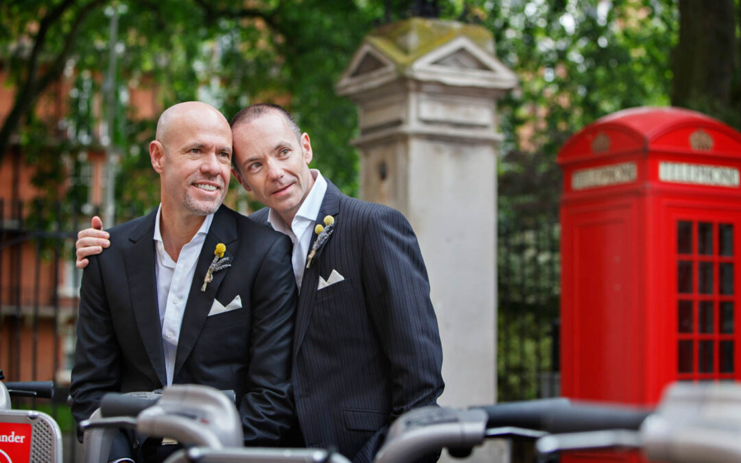 The Marriage of Two Grooms at Mayfair Library