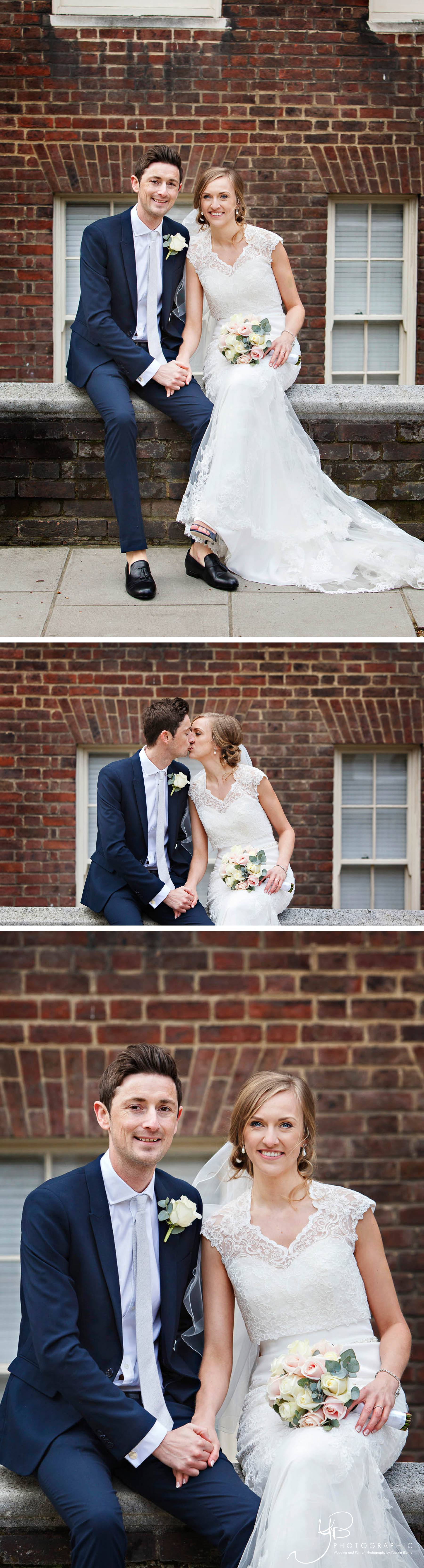 Cute and romantic wedding portraits in Chelsea