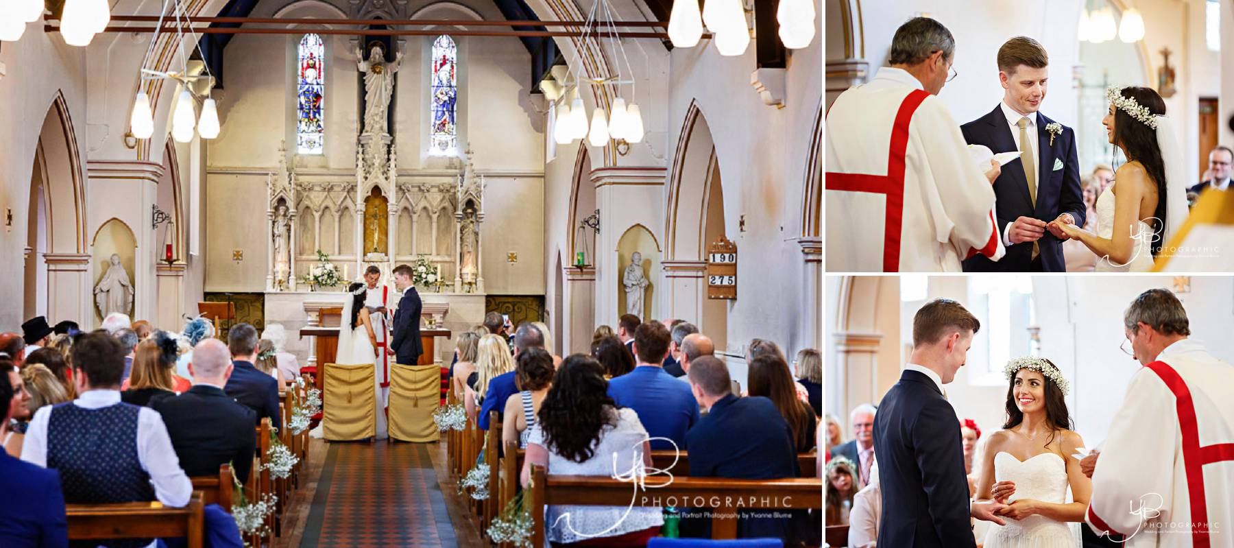 Wedding ceremony in Whitstable - photography by YBPHOTOGRAPHIC