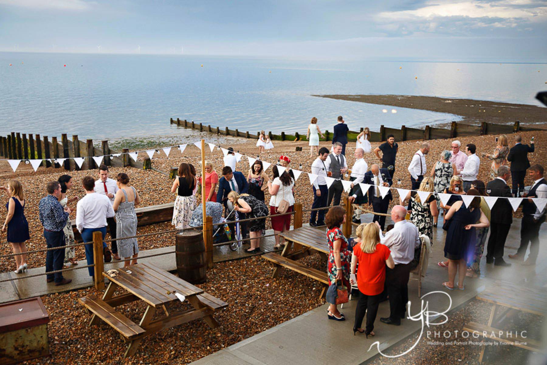 Wedding Photography at the East Quay Venue in Whitstable by YBPHOTOGRAPHIC