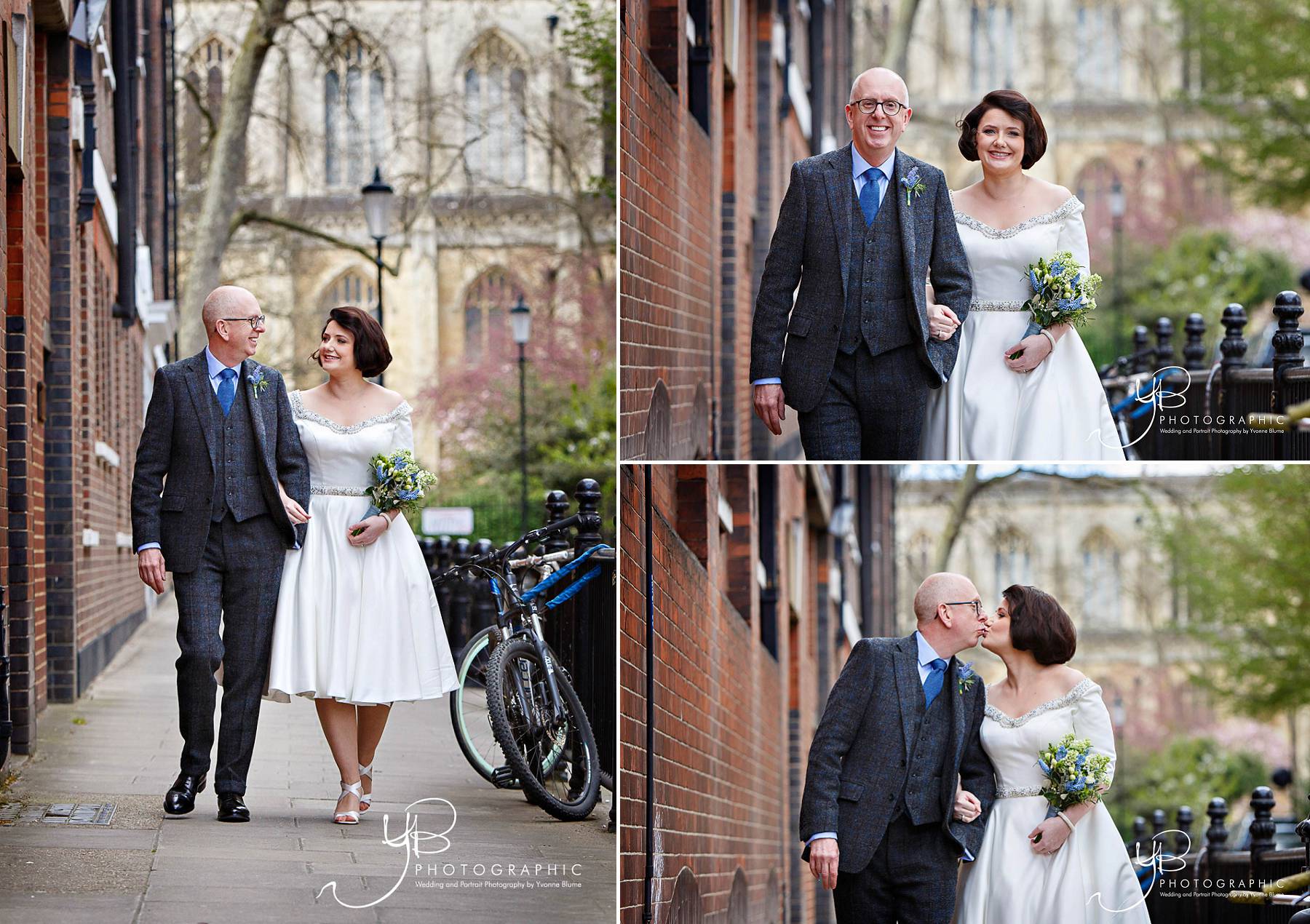 Spring wedding portraits in Chelsea by YBPHOTOGRAPHIC