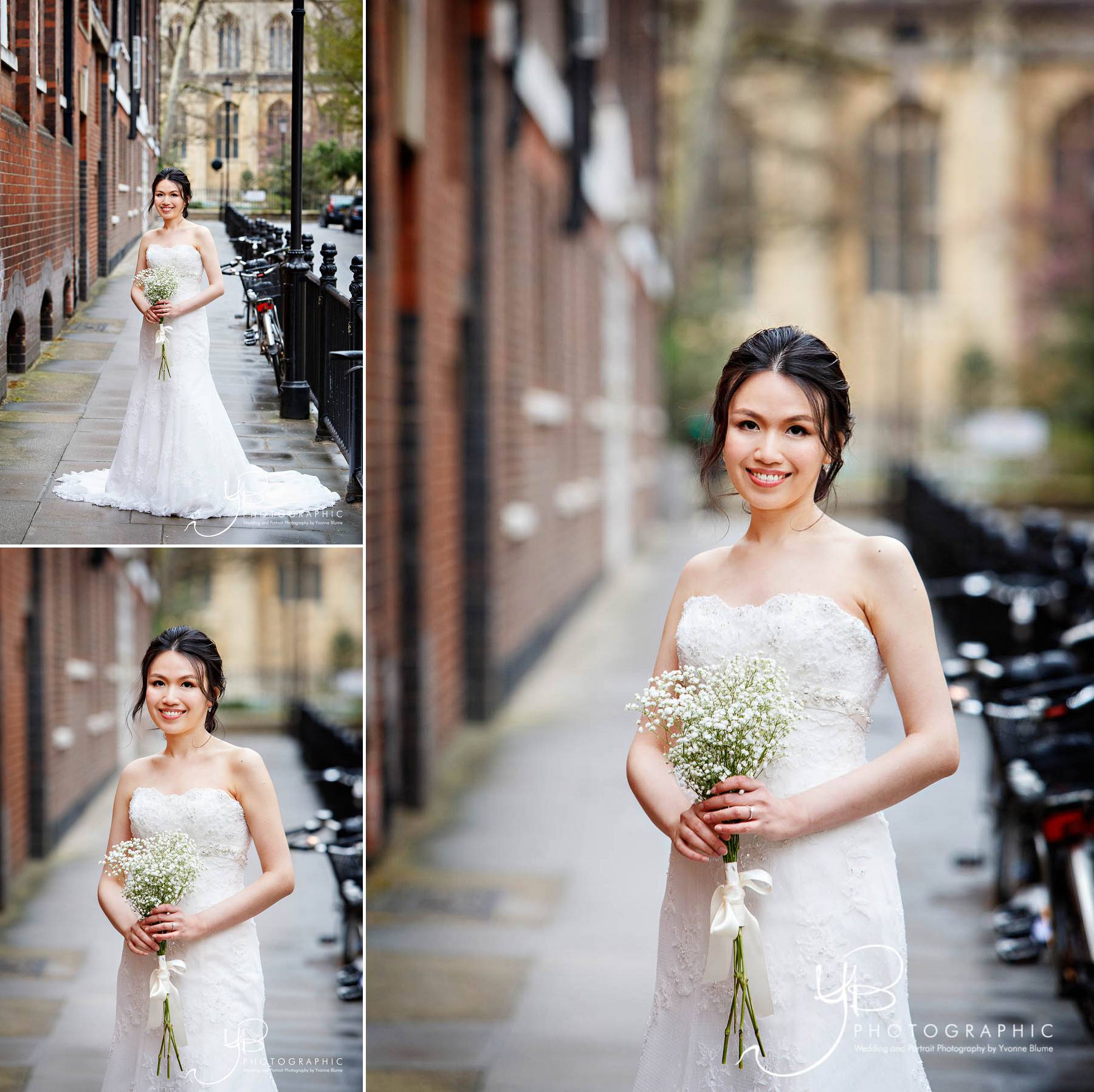 Chinese Bride in London Wedding Portrait by YBPHOTOGRAPHIC