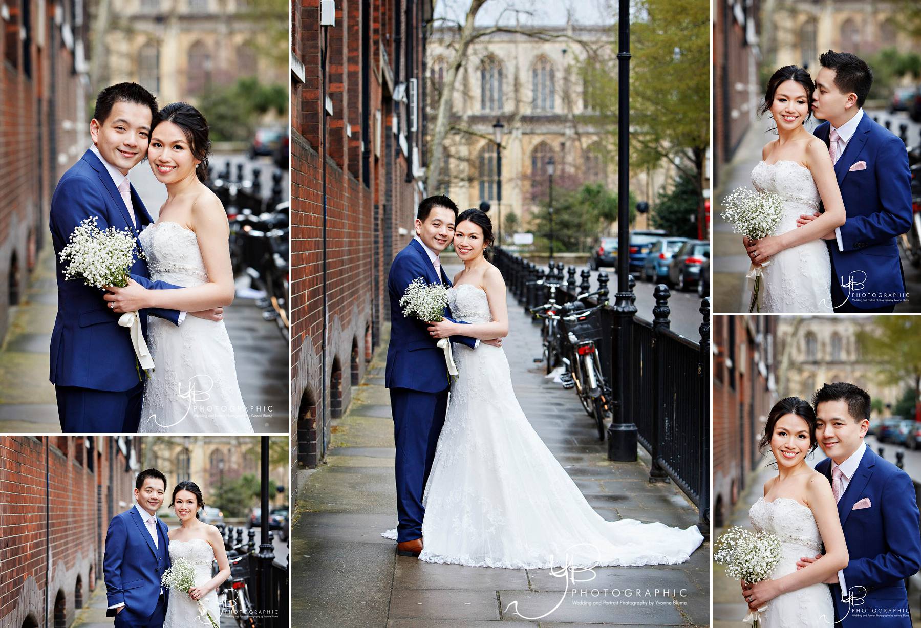 Chinese Bride and Groom Wedding Portraits in Chelsea by YBPHOTOGRAPIHC